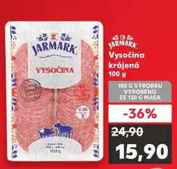 Kaufland Vysočina krájená 100 g nabídka