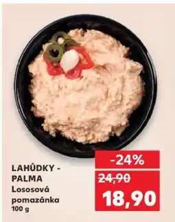 Kaufland LAHŮDKY - PALMA Lososová pomazánka 100 g nabídka