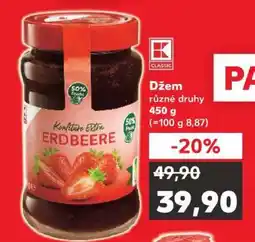 Kaufland Džem různé druhy nabídka