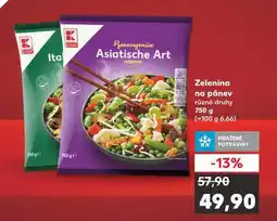 Kaufland Zelenina na pánev nabídka
