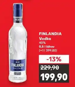 Kaufland Finlandia Vodka nabídka