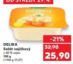 Kaufland DELlKA Salát vaječkový nabídka