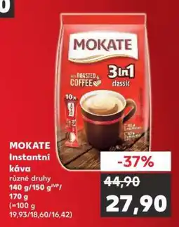Kaufland MOKATE Instantní káva nabídka