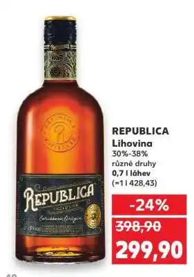 Kaufland REPUBLICA Lihovina nabídka