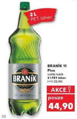 Kaufland BRANÍK 11 Pivo nabídka