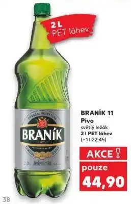 Kaufland BRANÍK 11 Pivo nabídka