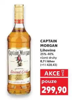 Kaufland Captain Morgan nabídka