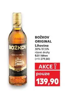 Kaufland Božkov Originál nabídka