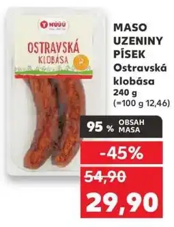 Kaufland Ostravská klobása nabídka