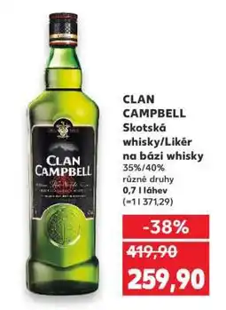 Kaufland Clan Campbell nabídka