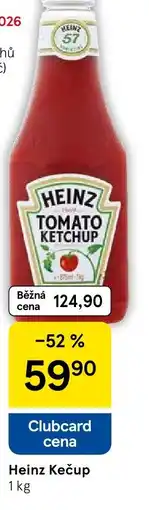 Tesco Heinz Kečup nabídka