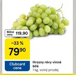 Tesco Hrozny révy vinné bílé nabídka