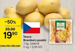 Tesco Tesco Brambory pozdní nabídka