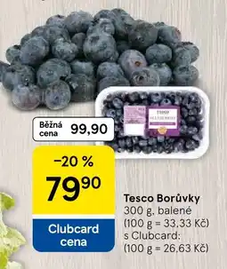 Tesco Tesco Borůvky nabídka