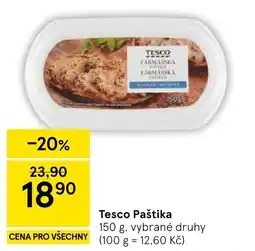Tesco Tesco Paštika nabídka