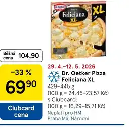 Tesco Dr. Oetker Pizza Feliciana XL nabídka