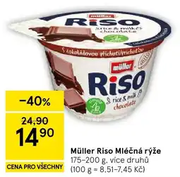Tesco Müller Riso Mléčná rýže nabídka