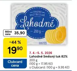 Tesco Lahodné Směsný tuk 82% nabídka