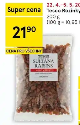 Tesco Tesco Rozinky nabídka
