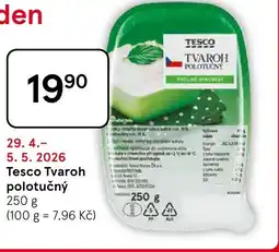 Tesco Tesco Tvaroh polotučný nabídka