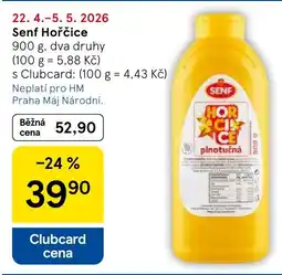 Tesco Senf Hořčice nabídka