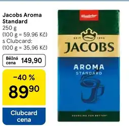 Tesco Jacobs Aroma Standard nabídka