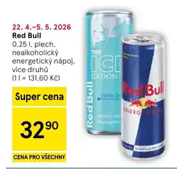 Tesco Red Bull nabídka
