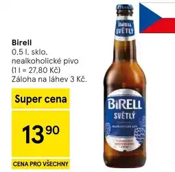 Tesco Birell nabídka