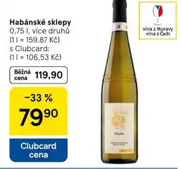 Tesco Habánské sklepy nabídka