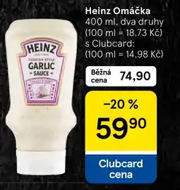 Tesco Heinz Omáčka nabídka