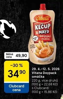 Tesco Vitana Doypack omáčka nabídka