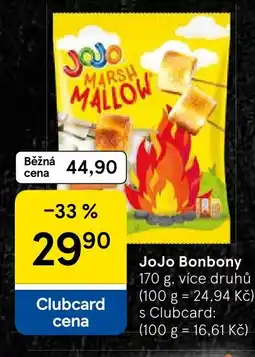Tesco JoJo Bonbony nabídka