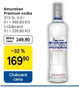 Tesco Amundsen Premium vodka nabídka