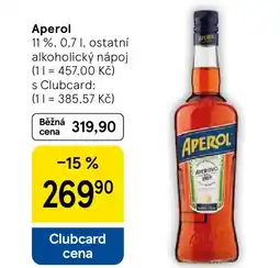 Tesco Aperol nabídka