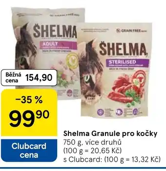 Tesco Shelma Granule pro kočky nabídka
