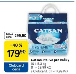 Tesco Catsan Stelivo pro kočky nabídka