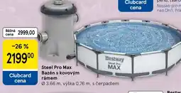 Tesco Steel Pro Max Bazén s kovovým rámem nabídka