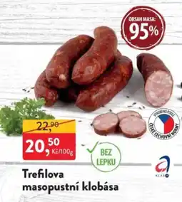 MP Krásno Trefilova masopustní klobása nabídka