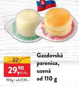 MP Krásno Gazdovská parenica, uzená nabídka