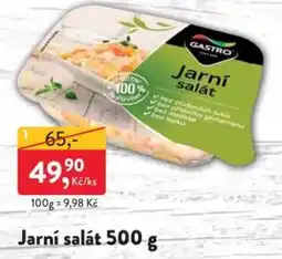 MP Krásno Gastro Jarní salát nabídka