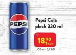 MP Krásno Pepsi Cola plech nabídka