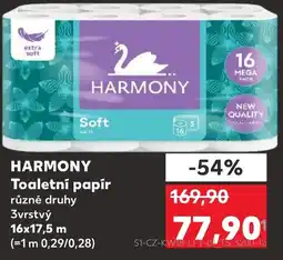 Kaufland HARMONY Toaletní papír nabídka