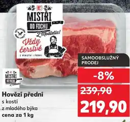 Kaufland Hovězí přední nabídka