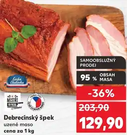 Kaufland Debrecínský špek nabídka