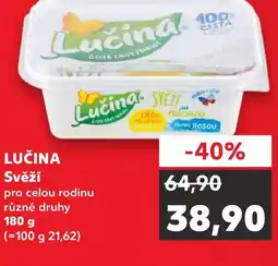 Kaufland LUČINA Svěží nabídka