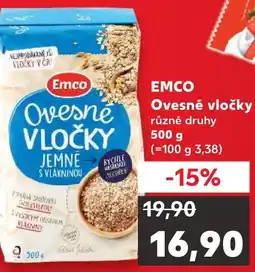 Kaufland EMCO Ovesné vločky nabídka