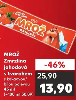 Kaufland MROŽ Zmrzlina jahodová nabídka