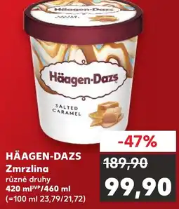 Kaufland HÄAGEN-DAZS Zmrzlina nabídka