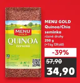 Kaufland MENU GOLD Quinoa/Chia semínka nabídka
