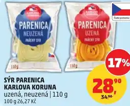 Penny Market Sýr parenica karlova koruna nabídka